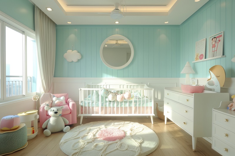 nhiet-do-phong-cho-tre-so-sinh-4 Ban ngày mở cửa sổ phòng để ánh nắng chiếu vào