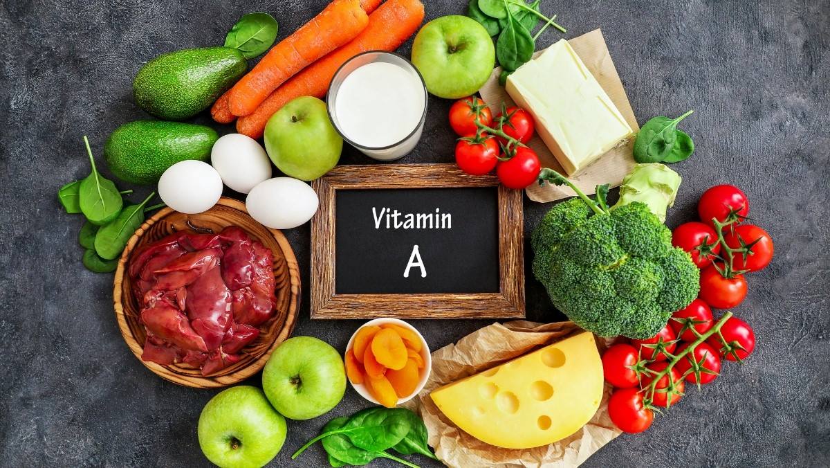 vitamin-a-2-1-1 Bổ sung vitamin A từ nguồn thực phẩm.