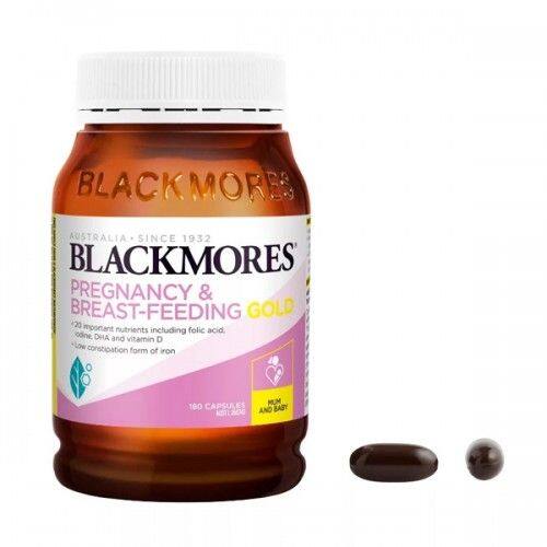 vitamin-tong-hop-cho-me-sau-sinh-7 Vitamin tổng hợp Blackmores Pregnancy & Breast-Feeding Gold